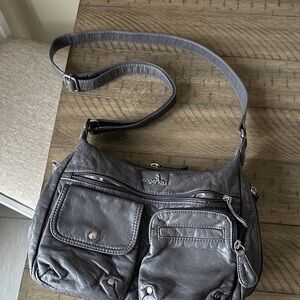 Angel Kiss Charcoal Crossbody Bag